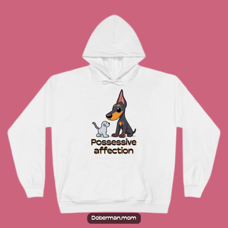 Protective Doberman Hoodie: Cozy Comfort and Funny Guard Duty Style